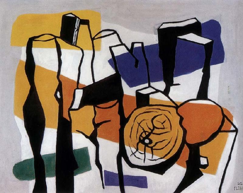 Fernard Leger The bole on the gray background